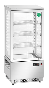 Witryna chłodnicza 78 l, inox | BARTSCHER, 700478G
