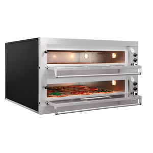 Piec do pizzy dwukomorowy, 18xpizza 33 cm | BARTSCHER, ET 205