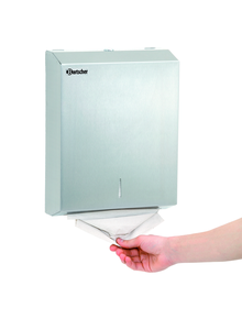 Podajnik ręczników papierowych do montażu naściennego | BARTSCHER, 850006