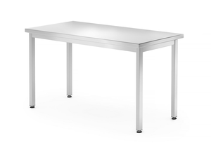 Stół roboczy centralny skręcany 1200x600x850 mm | HENDI, Bistro Line