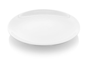 Talerz bez rantu 300 mm, biały | FINE DINE, Bianco