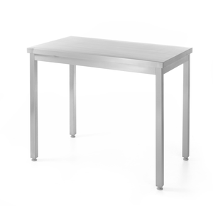 Stół roboczy centralny skręcany 1000x600x850 mm | HENDI, Bistro Line