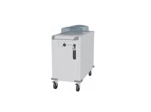 Jezdny dystrybutor do talerzy, podgrzewany, 2x50 talerzy, 1125x520x900 mm | DORA METAL, DM-94323-E