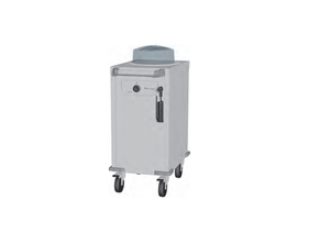Jezdny dystrybutor do talerzy, podgrzewany, 50 talerzy, 700x450x900 mm | DORA METAL, DM-94326-E