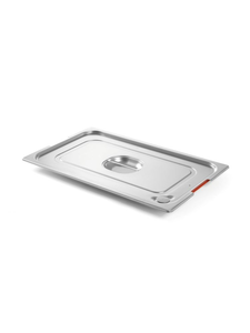 Pokrywa z wycięciem na uchwyty i uszczelką silikonową do pojemnika GN 1/3 | HENDI, 804339