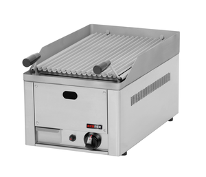 Grill lawowy gazowy z rusztem ze stali nierdzewnej, nastawny, 6,5 kW, 330x540x220 mm, inox | REDFOX, GL-30GS