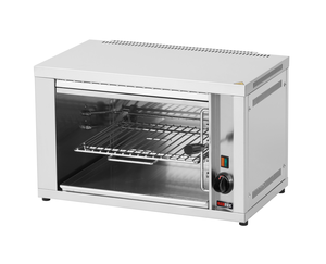 Salamander elektryczny, z ruchomym rusztem, 2,2 kW, 600x370x380 mm, inox | REDFOX, SE-40M
