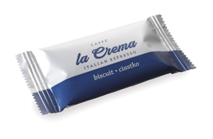 Ciastko karmelowe La Crema opakowanie 300 sztuk | HENDI, 998953