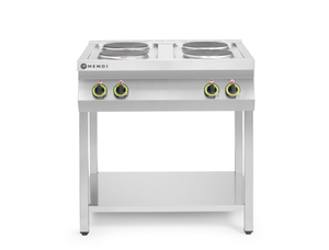 Kuchnia elektryczna 4-płytowa na podstawie otwartej | HENDI, Kitchen Line