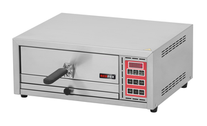 Piec do odpiekania 1-komorowy, sterowany cyfrowo, 1x pizza 320 mm, 1,75 kW, 505x410x215 mm | REDFOX, FPP36