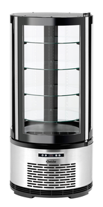 Witryna chłodnicza 100 l, o średnicy 495 mm, wys.1065 mm | BARTSCHER, 700213G