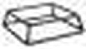 Podstawa bufetowa czarna, 180x180x50 mm | APS, Multi