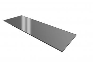 Szyba ciemna 265x325 mm, GN 1/2 | VERLO, V-SC2632