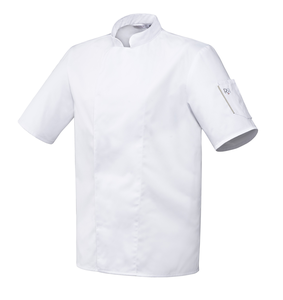 Kitel, krótki rękaw, rozmiar L, biały | ROBUR, Nero