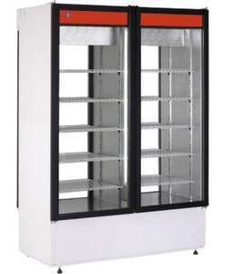 Szafa chłodnicza przelotowa przeszklona, biała 1286 l | RAPA, Sch-2S 1600 W