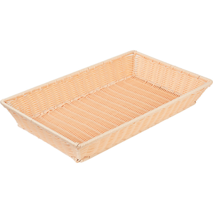 Koszyk do pieczywa wykonany z poliratanu, prostokątny 530x325 mm, GN1/1 | STALGAST, 361201