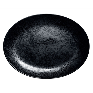 Półmisek owalny 360x270 mm | RAK, Karbon
