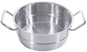 Wkład ze stali nierdzewnej do gotowania na parze, o średnicy 200 mm, 2,5 l | CONTACTO, 1403/200