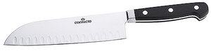 Nóż santoku ze szlifem, o długości 300 mm | CONTACTO, 3614/181