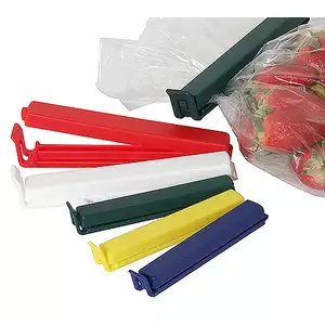Klipsy zaciskowe do torebek spożywczych 140 mm | CONTACTO, 7557/014
