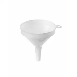 Lejek z polipropylenu o średnicy 127 mm, biały | HENDI, 567630