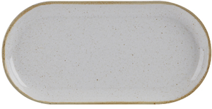Półmisek owalny 320x200 mm | PORLAND, Ashen
