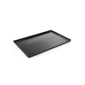 Taca cukiernicza ekspozycyjna 300x200x20 mm, czarna | HENDI, 808528