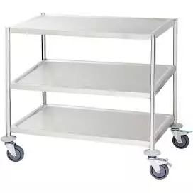 Wózek kelnerski 3-półkowy, 850x530x800 mm   | STALGAST, 661050