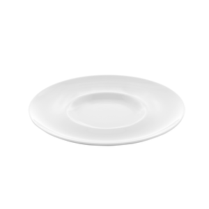 Talerz płytki z szerokim rantem 310 mm, biały | FINE DINE, Bianco