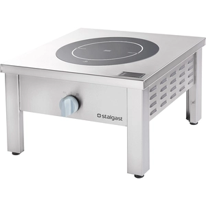 Taboret indukcyjny, 1-polowy, 8 kW, 600x600x380 mm | STALGAST, 773028