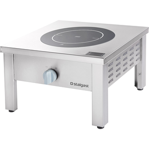 Taboret indukcyjny, 1-polowy, 5 kW, 500x500x380 mm | STALGAST, 773025