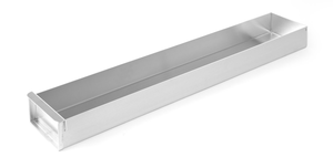 Blacha aluminiowa cukiernicza - zamykana, 580x100x50 mm | HENDI, 689851