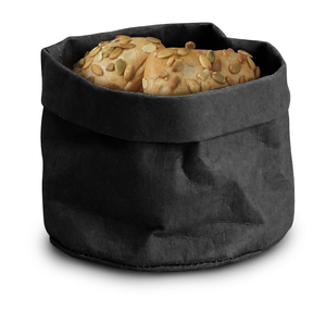 Torba papierowa na pieczywo 170x170x150 mm, czarna | HENDI, 429211