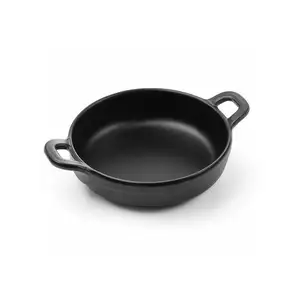 Rondelek 189x147x37 mm, czarny | HENDI, Little Chef Mini