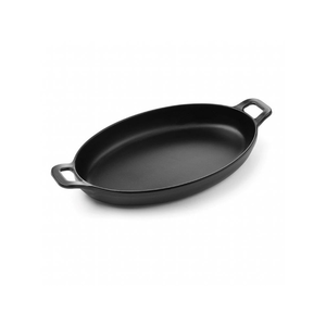 Rondelek owalny 263x140x37 mm, czarny | HENDI, Little Chef Mini