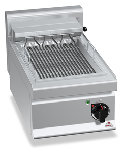 Grill elektryczny, nastawny, 4,08 kW, 400x700x290 mm | BERTO'S, Macros 700, Electric Grill, E7CG40B