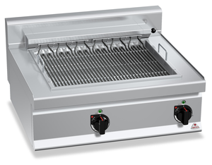 Grill elektryczny, nastawny, 8,16 kW, 800x700x290 mm | BERTO'S, Macros 700, Electric Grill, E7CG80B