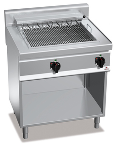 Grill elektryczny, wolnostojący, 8,16 kW, 800x700x900 mm | BERTO'S, Macros 700, Electric Grill, E7CG80M
