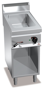 Bemar elektryczny nastawny 1-komorowy, 1x GN 1/1, wolnostojący, 1,2 kW, 400x700x900 mm | BERTO'S, Macros 700, Constant, E7BM4M