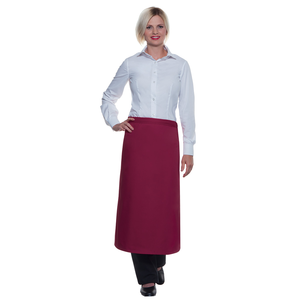 Zapaska kelnerska maxi 100x75 cm, bordowa | KARLOWSKY, Basic