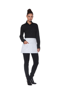 Zapaska kelnerska mini 60x35 cm, biała | KARLOWSKY, Basic