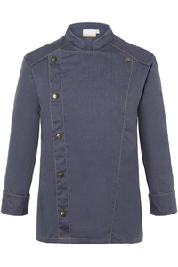 Bluza kucharska męska, rozmiar 60, ciemny jeans | KARLOWSKY, Jeans 1892 Tennessee
