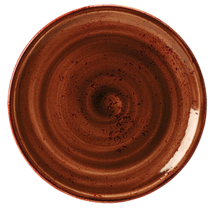 Talerz płytki Coupe 252 mm, terracotta | STEELITE, Craft