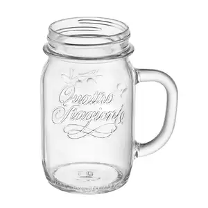 Słoik z uchwytem 0,415 l | BORMIOLI ROCCO, Quattro Stagioni