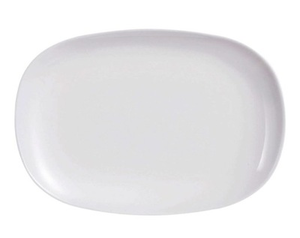 Talerz na burgera 280x230 mm | ARCOROC, Sweet Line White
