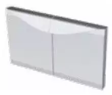 Zestaw 2 drzwi do szafki/podstawy o szerokości 900 mm, 450+450 mm | BERTO'S, Plus 600, 2P450