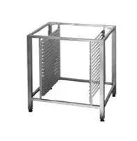 Podstawa pieca konwekcyjnego z prowadnicami, 665x700x850 mm | KROMET, podstawa-pieca-konw