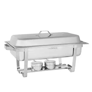 Podgrzewacz GN 1/1 gastronomiczny 9 l 605x370x240 mm | TECHNICA, Silver Line