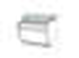 Przystawka kasowa prosta z blatem ze stali nierdzewnej (szlif), podświetlanym plafonem dolnym, 1000x1070 mm | RAPA, P-D 100/107