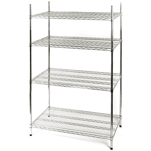 Regał ze stali chromowanej 1825x610x1800 mm | STALGAST, 681182